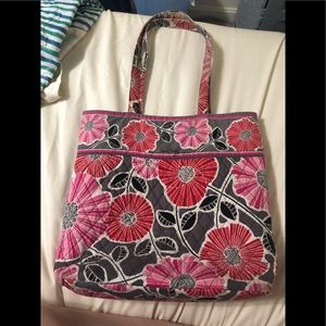 Vera Bradley over the shoulder tote Cheery Blossom